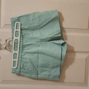 J Crew Turquoise shorts Size 00